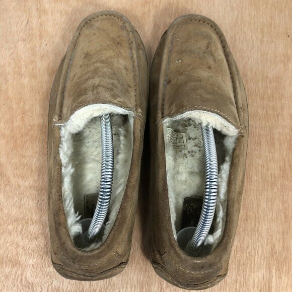 UGG Australia Ascot 5775 Gray Brown Suede men sz 9 - Picture 5 of 8